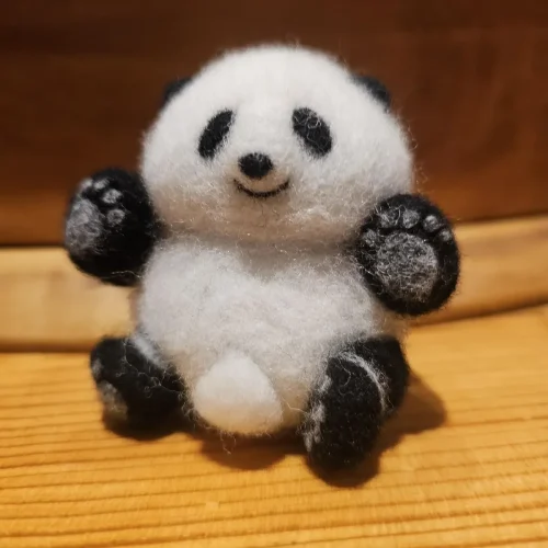 Handmade Furry Pet Statue photo review