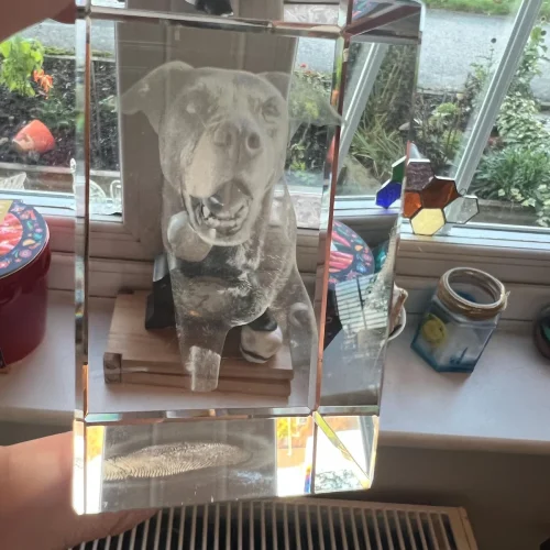 3D Tower Memorial Photo Crystal photo review