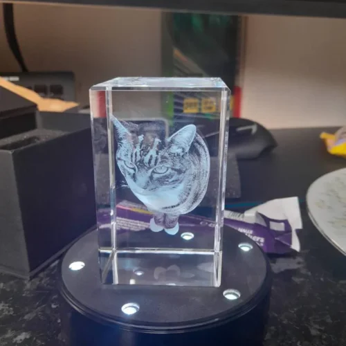 3D Tower Memorial Photo Crystal photo review