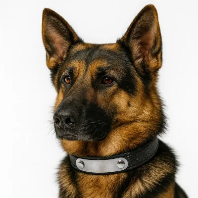 Free Black ID Collar