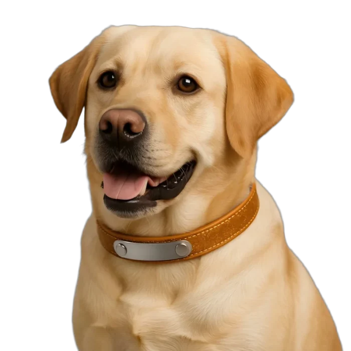 Free Brown ID Collar