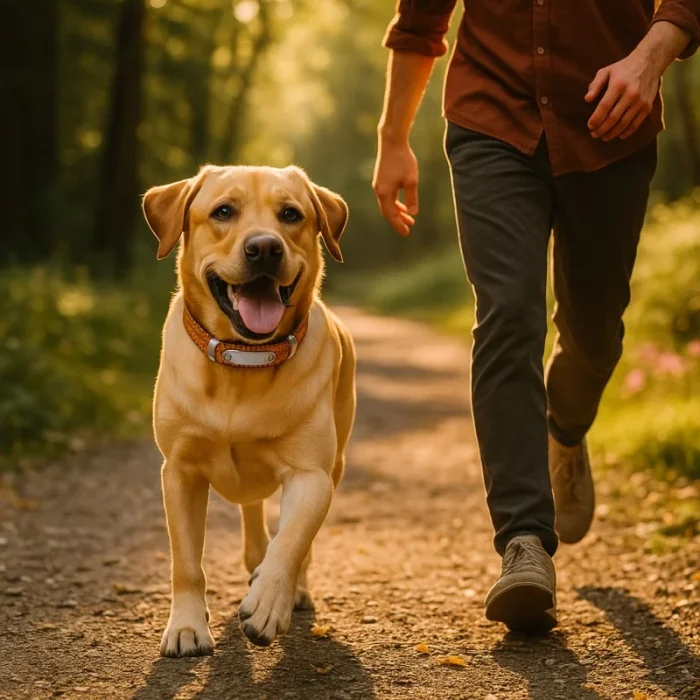 Free Brown ID Collar