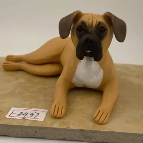 Handmade Soft Ceramic Pet Statue photo review