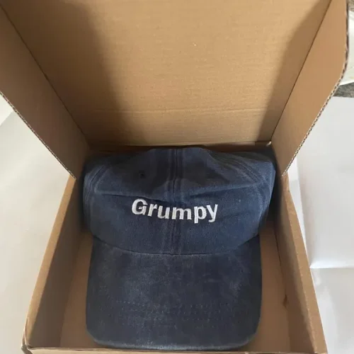 Custom Text Baseball Cap photo review