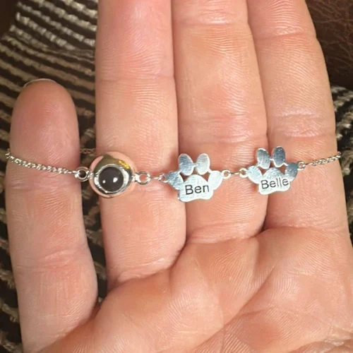 Dog/Cat Picture Projection Bracelet for Mom photo review