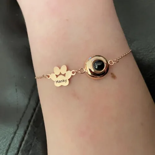 Dog/Cat Picture Projection Bracelet for Mom photo review
