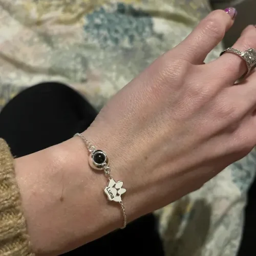 Dog/Cat Picture Projection Bracelet for Mom photo review