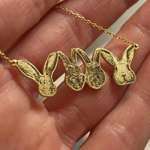 Custom Pet Portrait Necklace photo review