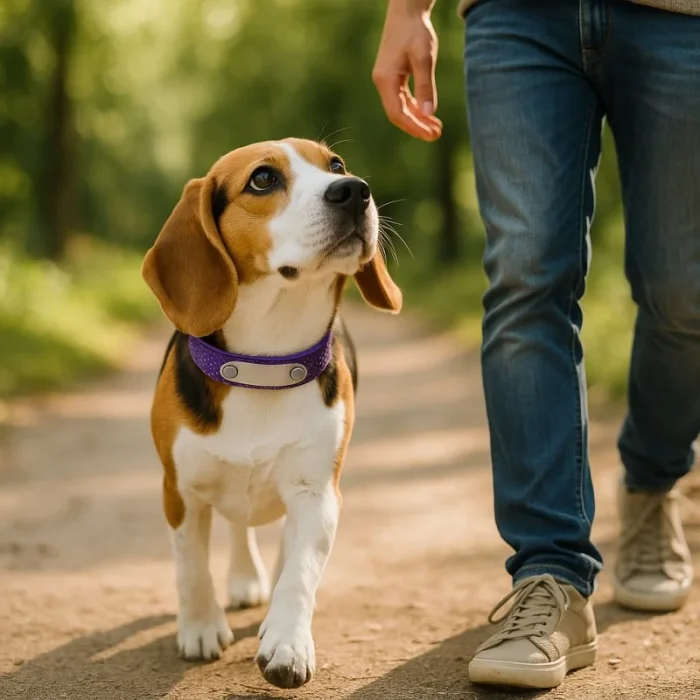 Free Purple ID Collar