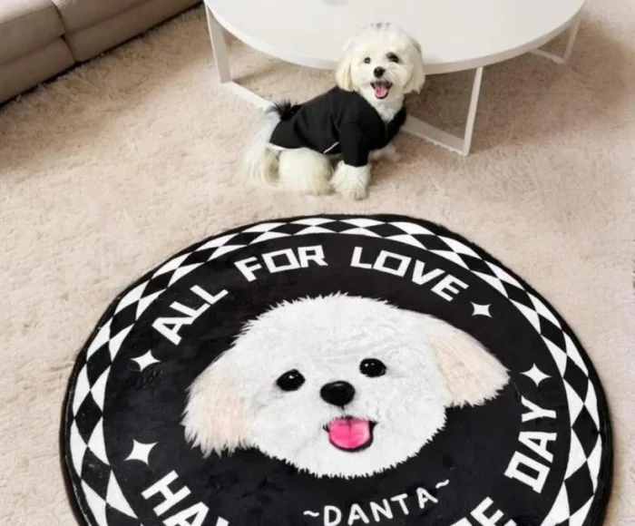 Custom Free-Shape Pet Rug – Any Shape, Any Design, Any Photo