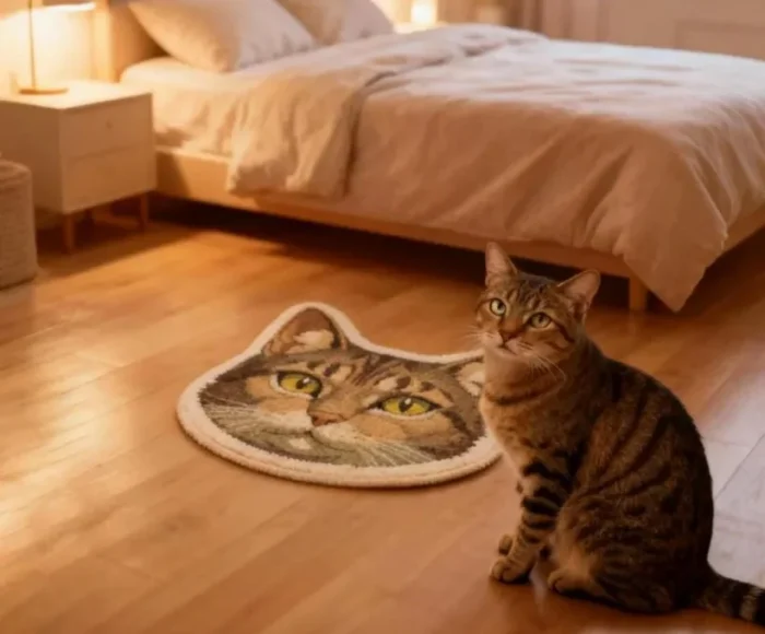 Custom Free-Shape Pet Rug – Any Shape, Any Design, Any Photo