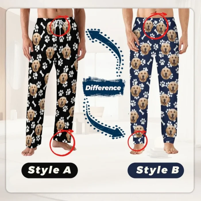 Personalized Pet Photo Pajama Pants