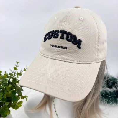 Custom Text Baseball Cap