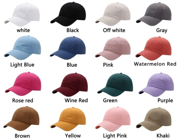 Custom Text Baseball Cap