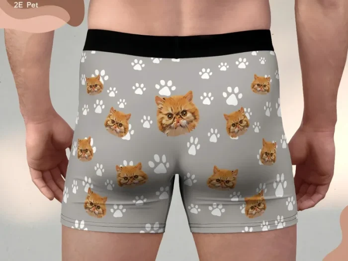 Personalized Dog&Cat Men's Underwear