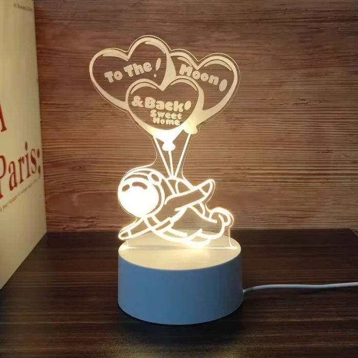 Custom Acrylic 3D LED Lamp