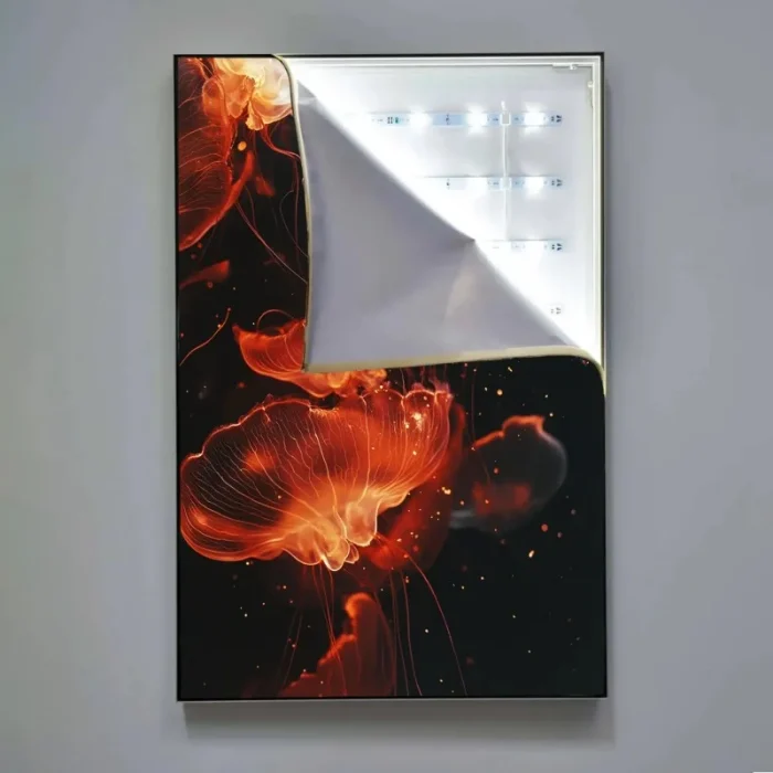 Custom LED Lightbox Wall Art