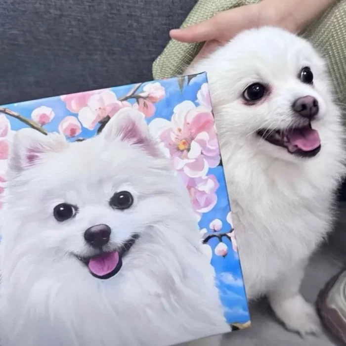 Unframed Pet Portrait Wall Art