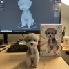 Handmade Furry Pet Statue